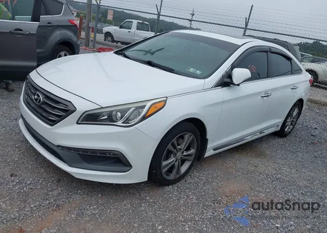 2016 Hyundai Sonata Sport from USA, damaged, VIN 5NPE34AF4GH415066